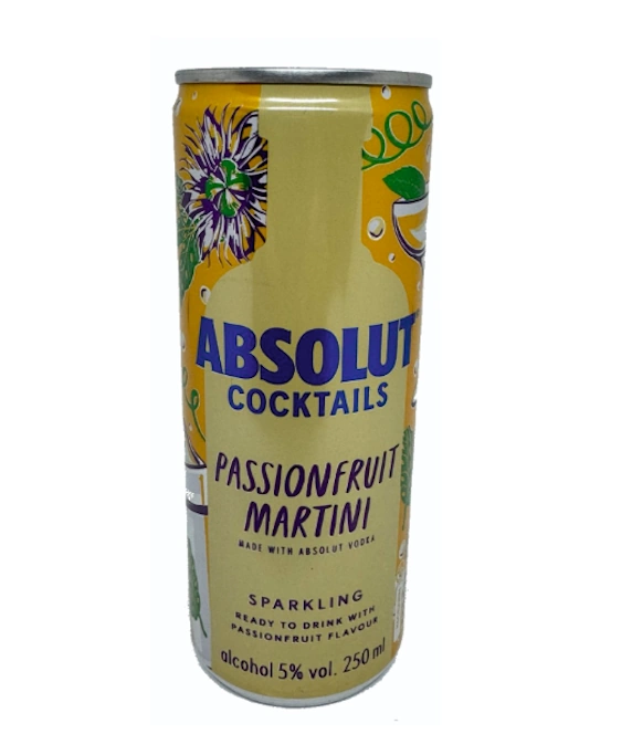 Absolut Cocktails Passion Fruit Martini
